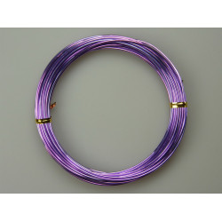 Alu drót 1,5mm 50g/cs lt.purple