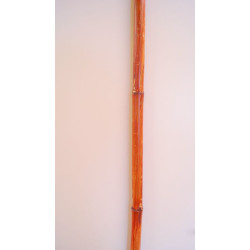Bambusz 2,1m×6-8cm narancs (repedt)