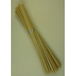 Bambusz szár 4mm×40cm hegyezett natúr
