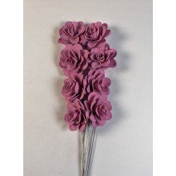 Fa rózsa 6cm falfestékes mályva