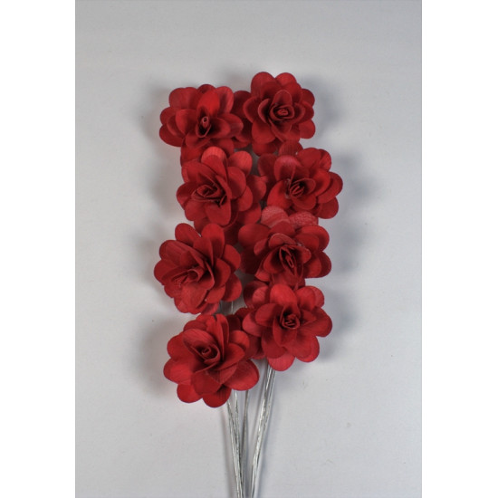 Fa rózsa 6cm piros