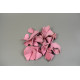 Fa tölcsér virág 5cm zúzmarás rózsaszín