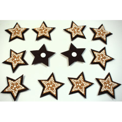 pb. 12 pepper stars/sticker