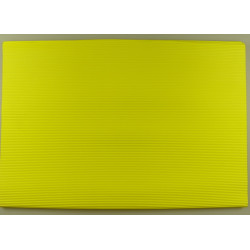Hullámpapír 52×68cm yellow