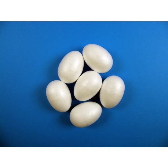 Hungarocell tojás 6cm fehér