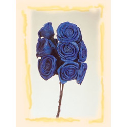 Ming rózsa 4cm kék