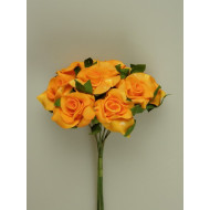 Polifoam rózsa 3cm orange