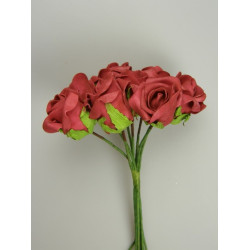 Polifoam rózsa 5cm piros