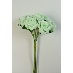 Polifoam rózsa 5cm vil.zöld