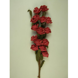 Polifoam rózsa csokor 6cm×60cm piros