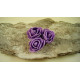 Polifoam rózsa fej 3cm purple