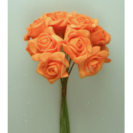 Polifoam rózsa futó 3cm orange