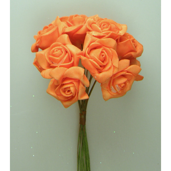 Polifoam rózsa futó 3cm narancs