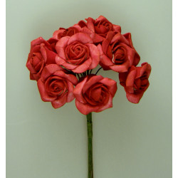 Polifoam rózsa futó 3cm piros