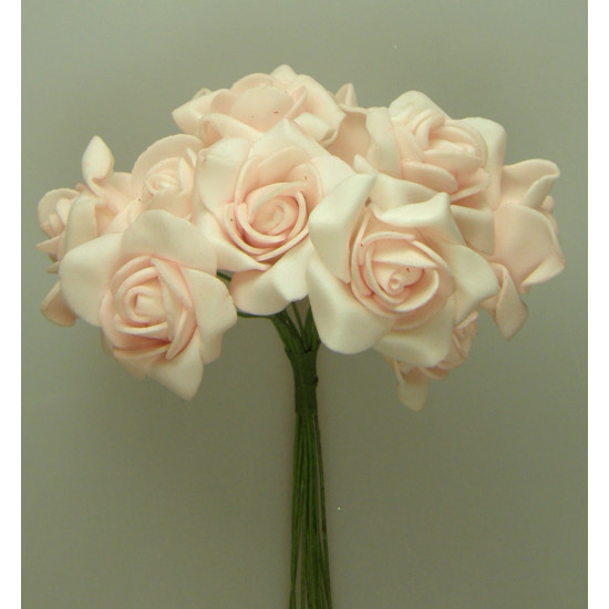 Polifoam rózsa futó 3cm rózsaszín