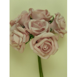 Polifoam rózsa vad 6cm vil.lila