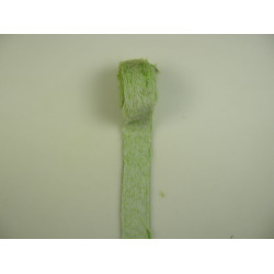 Szőrme kétszínű 4cm×2m zöld