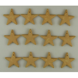 Terracotta csillag 5cm natural