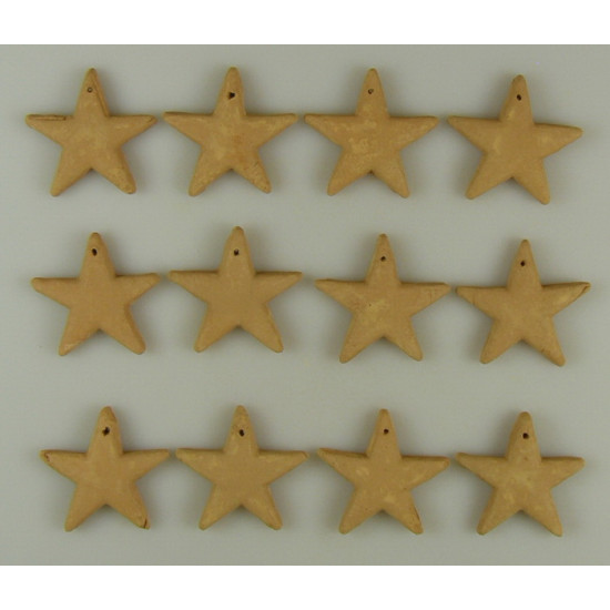 Terracotta csillag 5cm natúr